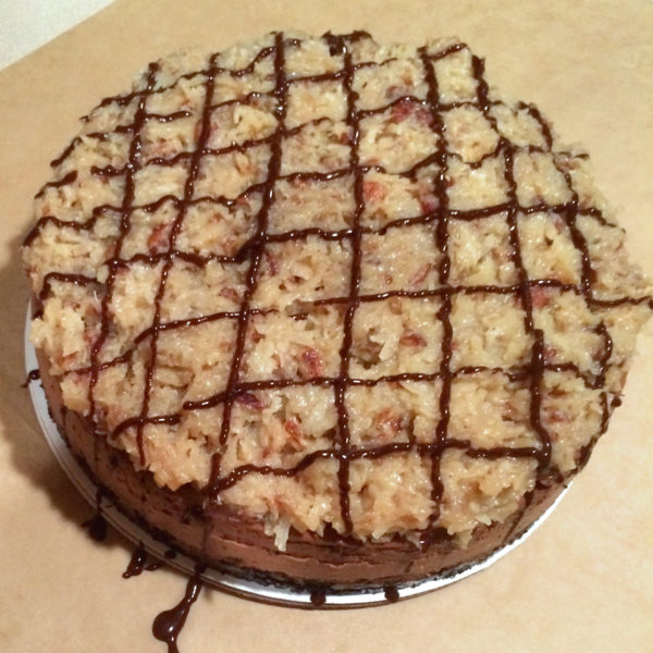 German Chocolate Cheesecake